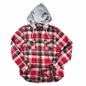 VTG Denim & Supply Ralph Lauren Flannel with Hood